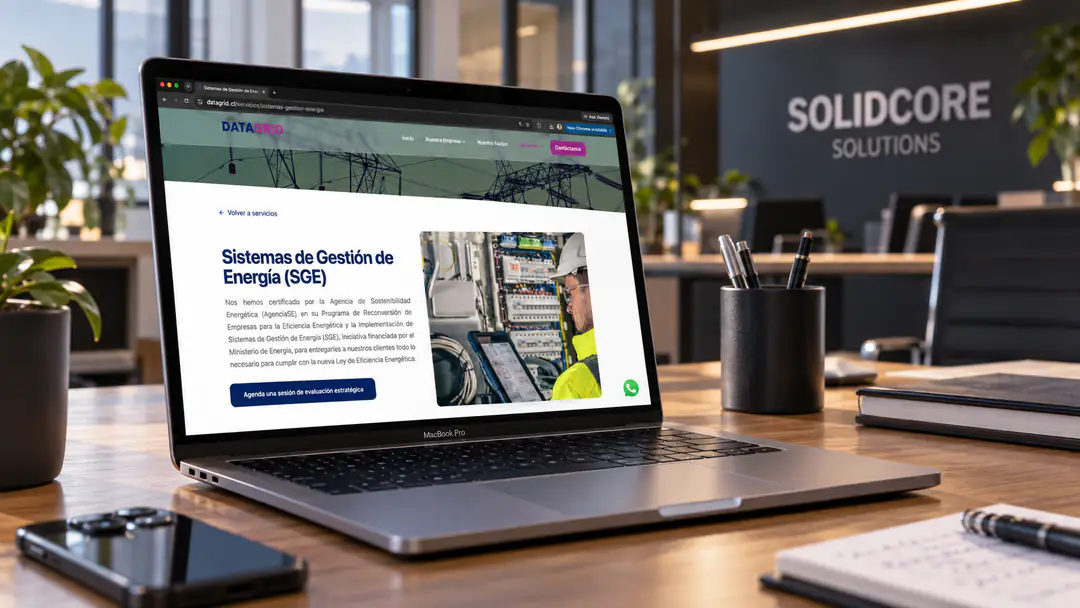 Sitio Corporativo DataGrid — 3